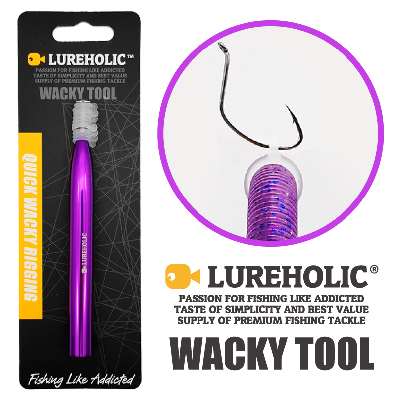 Fishing Equipment Used - LUREHOLIC 8 มม.12 มม.Wacky เครื่องมือ 10