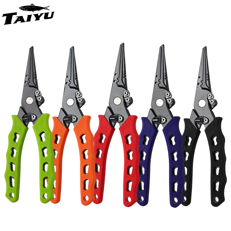 Fishing Equipment Used - คีมตกปลา TAIYU 5 สี ทำจากสแตนเลส ใช้ตัดสาย