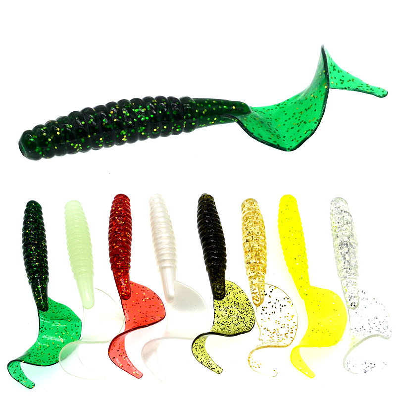 Fishing Equipment Deals - เหยื่อตกปลาแบบนิ่ม รูปหนอน 7 ซม. 9 ซม.