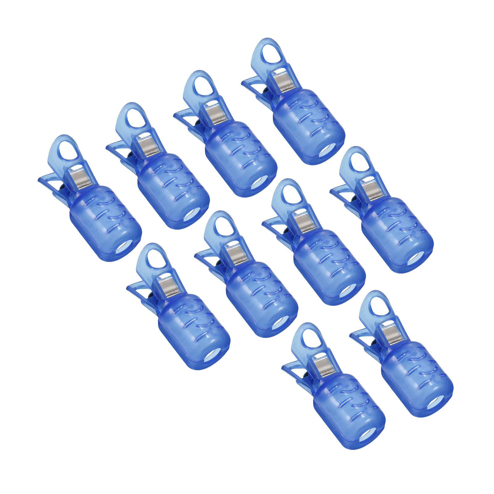 Tackle Box - 10 ชิ้นขนาดเล็กปลาหมึก Jig Hook Protector กรณีตะขอตกปลาครอบคลุม