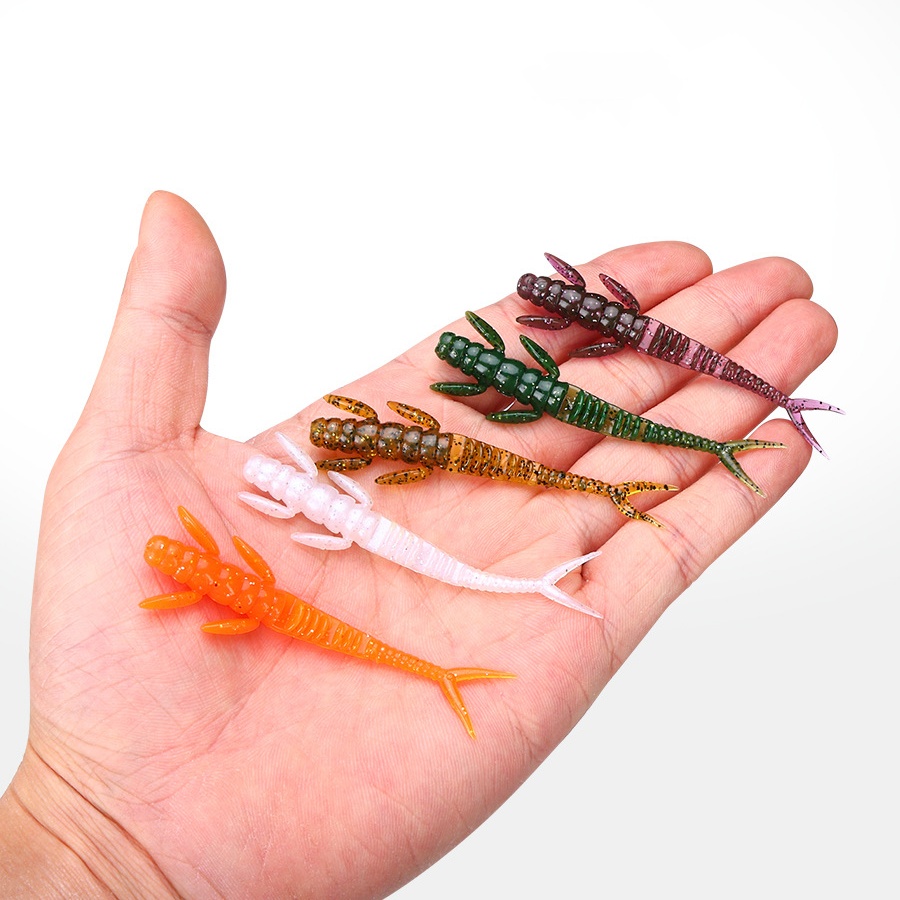 Fishing Equipment Deals - เหยื่อตกปลา Alien Worm เหยื่ออ่อน 7.3 ซม./1.3g
