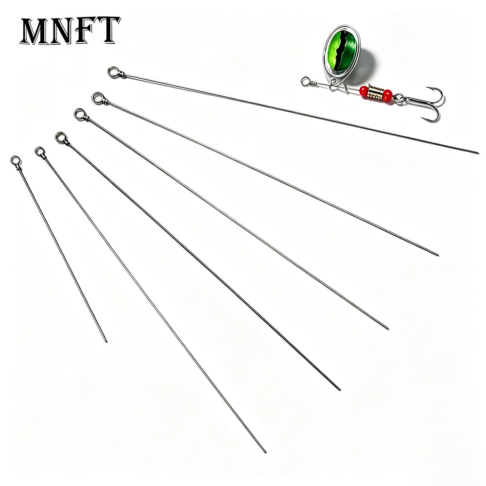 Trout Fishing Lure - สายลวดสำหรับทำเหยื่อสปินเนอร์เบท 90 ชิ้น อุปกรณ์ DIY สำหรับทำเหยื่อสปินเนอร์เบท