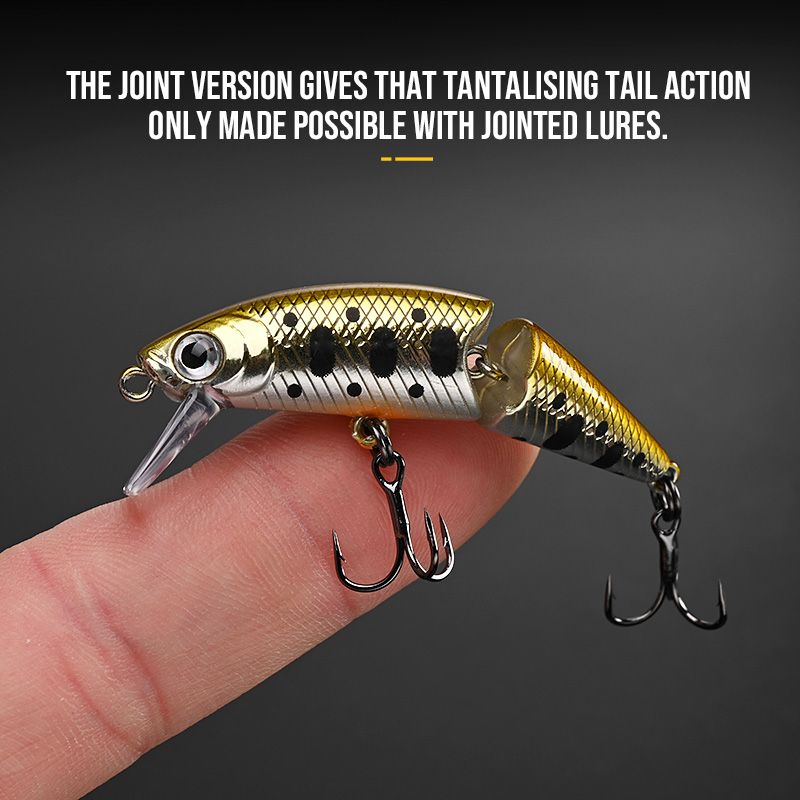 บลักซ์ดร. Minnow Joint 50S Swi - Trout Fishing Lure บทวิจารณ์และราคา