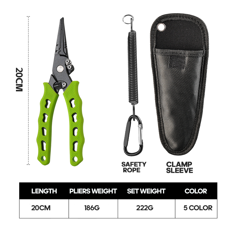 คีมตกปลา TAIYU 5 สี ทำจากสแตนเ - Fishing Equipment Used บทวิจารณ์และราคา