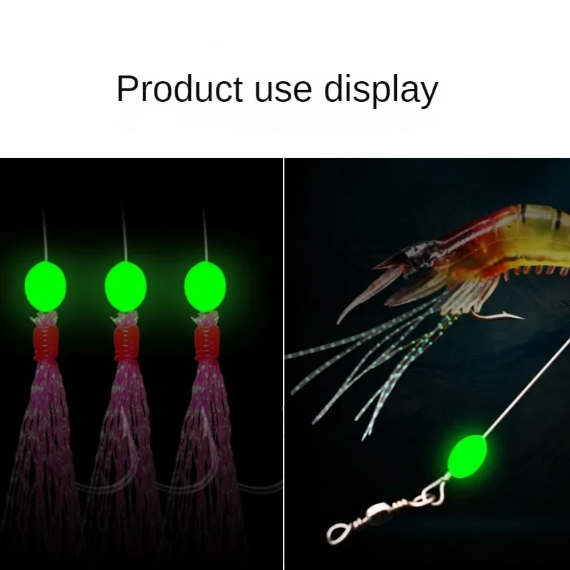 100 ชิ้น/ล็อตรูปไข่ Night Lumi - Fishing Equipment Used บทวิจารณ์และราคา