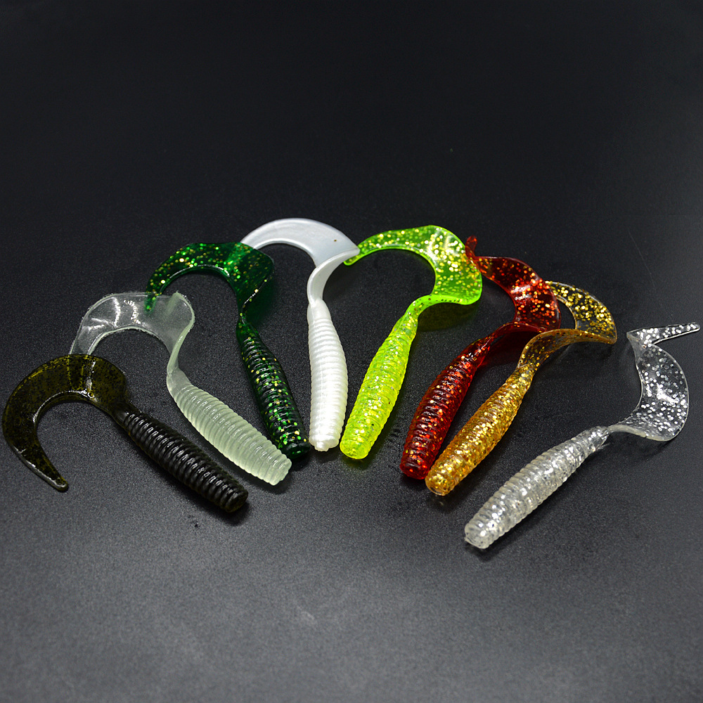 เหยื่อตกปลาแบบนิ่ม รูปหนอน 7 ซ - Fishing Equipment Deals บทวิจารณ์และราคา