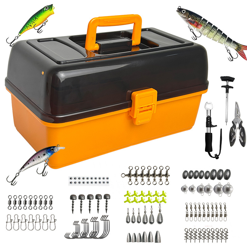 ชุดอุปกรณ์ตกปลาแบบนุ่ม 4 ชั้น  - Tackle Box บทวิจารณ์และราคา