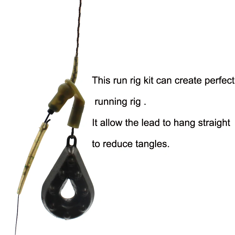 12 ชิ้นปลาคาร์พ Fishing Run Ri - Fishing Equipment Kit บทวิจารณ์และราคา