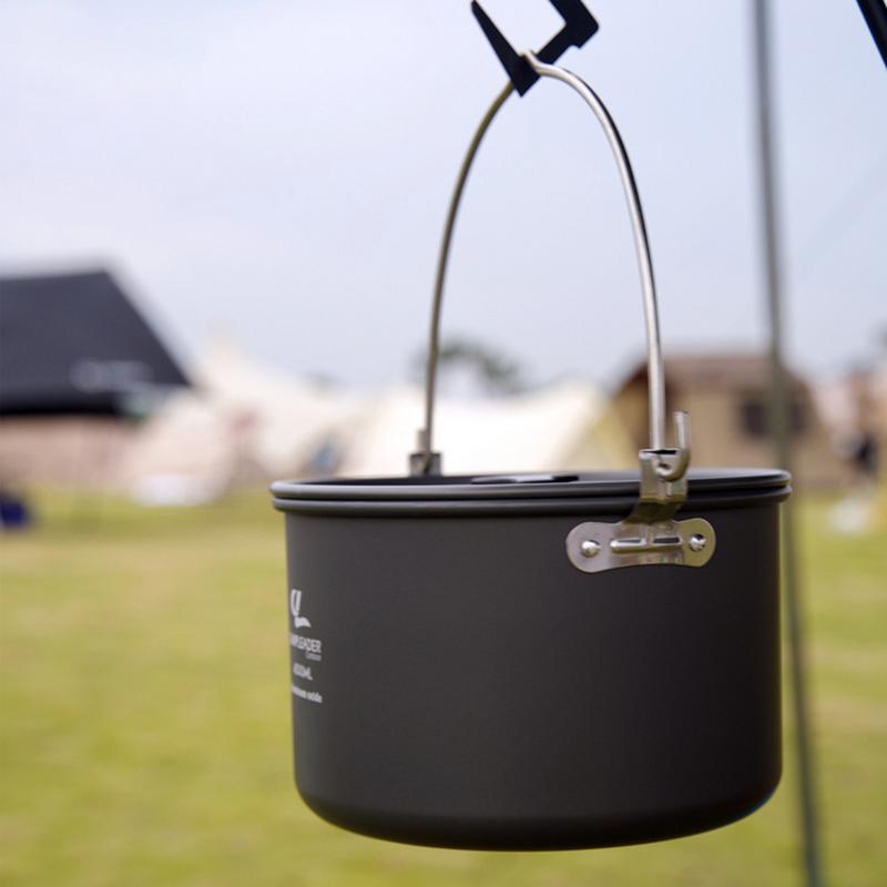 4.5L Camping แขวนหม้อเครื่องคร - Fishing Equipment Kitchener บทวิจารณ์และราคา