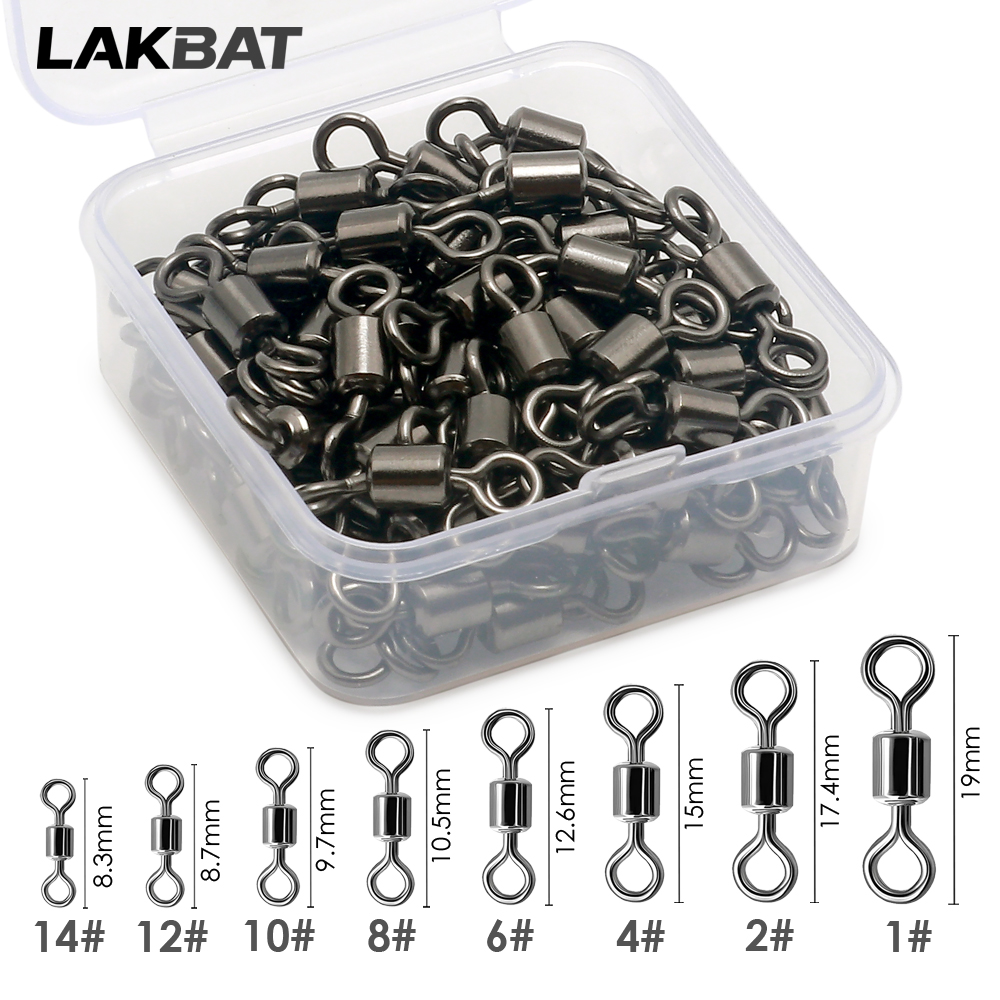 ตัวหมุนสแตนเลสสำหรับตกปลา 100  - Tackle Box บทวิจารณ์และราคา