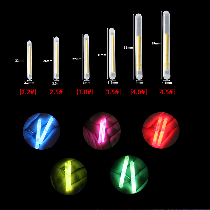 10/50ชิ้น/ล็อต2.2-4.5มม.ตกปลาต - Night Float Fishing บทวิจารณ์และราคา