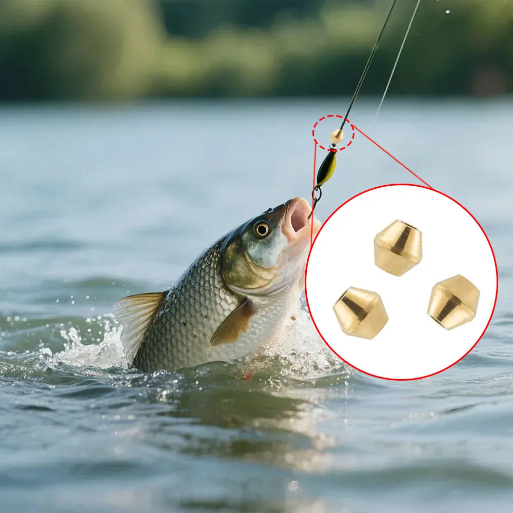 ลูกปัดทองเหลืองสำหรับทำเหยื่อต - Trout Fishing Lure บทวิจารณ์และราคา