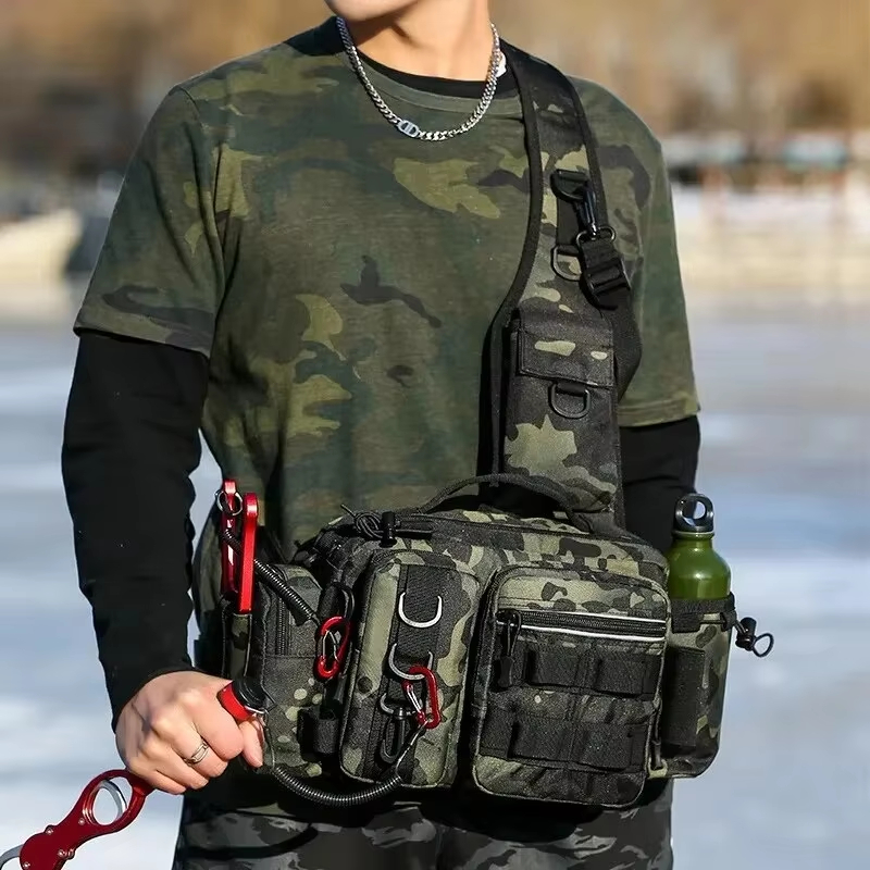 กระเป๋าคาดเอวแบบยุทธวิธีสำหรับ - Tackle Box บทวิจารณ์และราคา