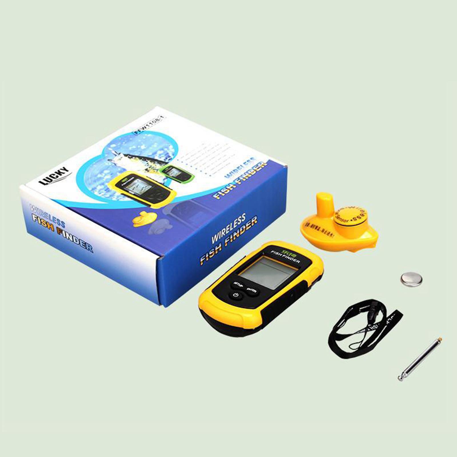 เครื่องตรวจจับปลาแบบพกพา โซนาร - Fishing Equipment In English บทวิจารณ์และราคา