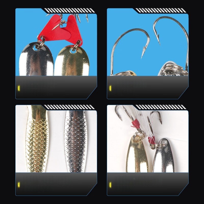 ชุดเหยื่อตกปลา 16 ชิ้น ชุดเหยื - Fishing Equipment Kit บทวิจารณ์และราคา