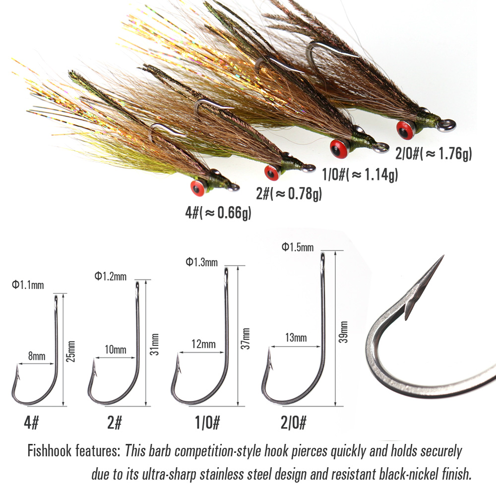 Wifreo 3 pcs/6 pcs Bucktail Cl - Fishing Equipment Kit บทวิจารณ์และราคา