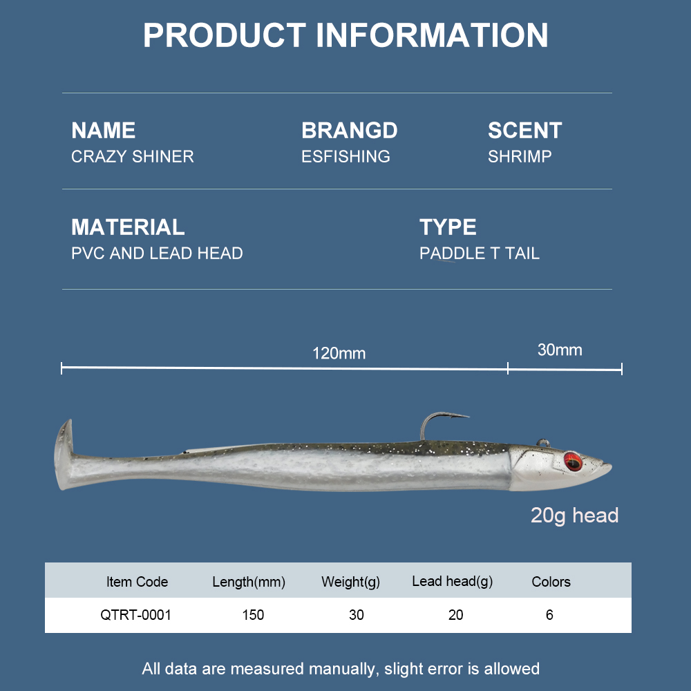 ESFISHING เหยื่อตกปลาแบบนิ่ม L - Trout Fishing Lure บทวิจารณ์และราคา