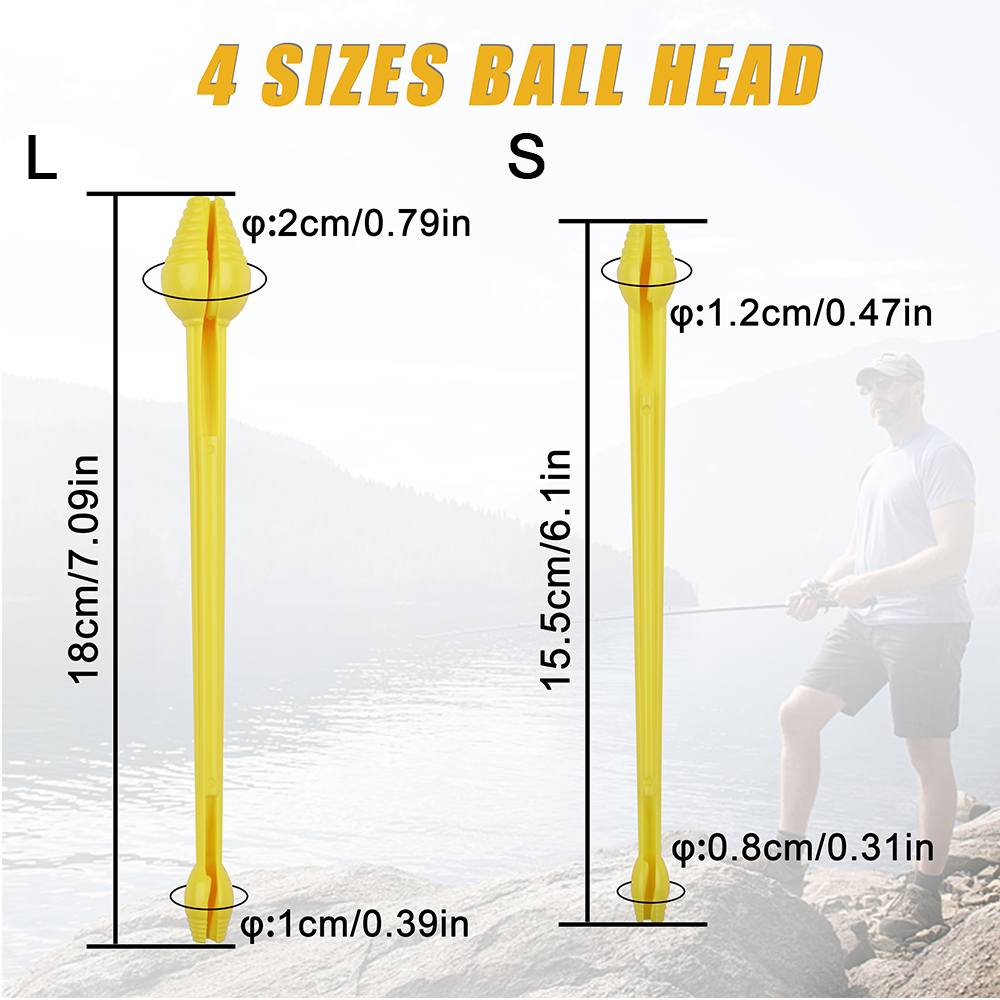 6 ชิ้นตะขอตกปลา Disgorger Snel - Fishing Equipment Used บทวิจารณ์และราคา
