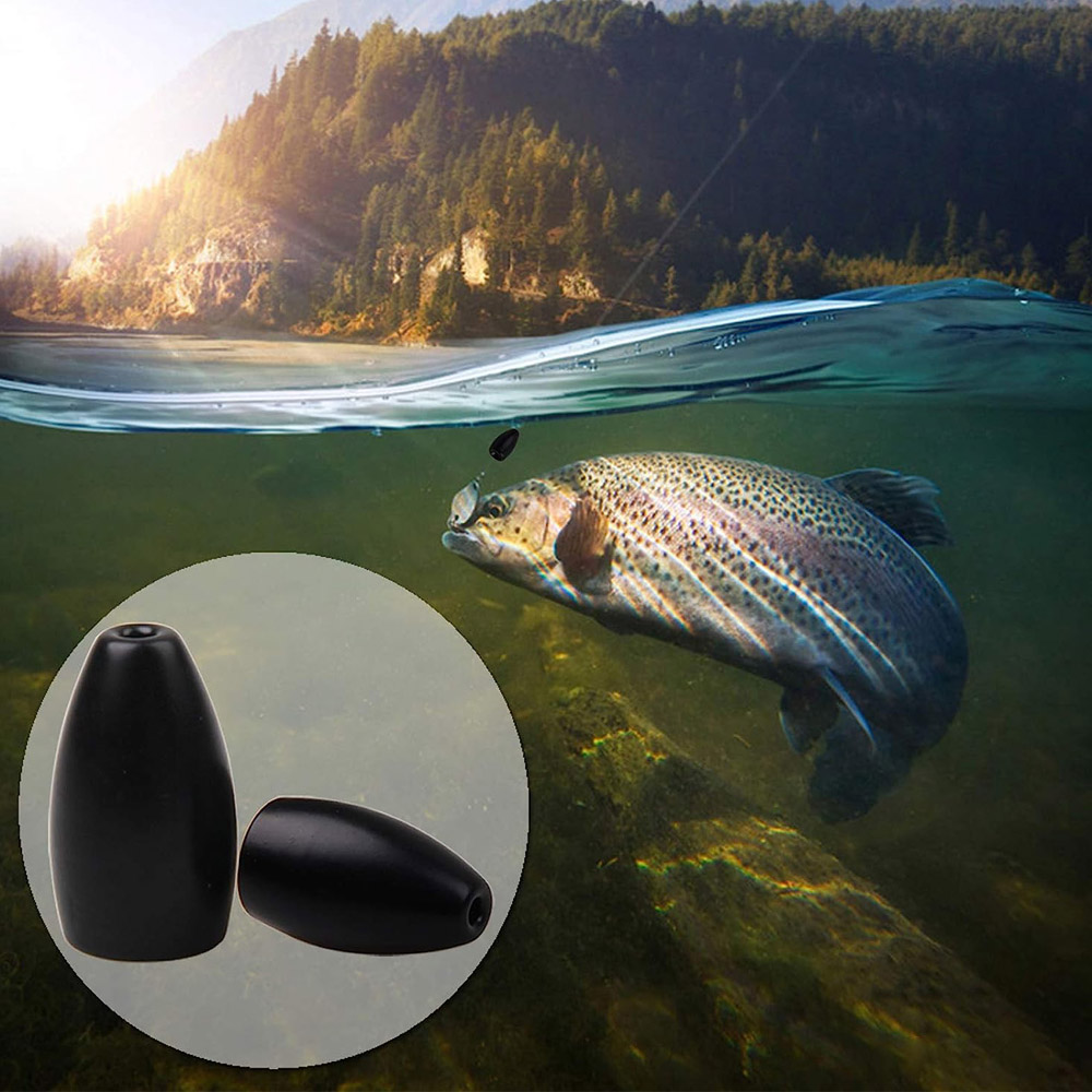ทังสเตนเหล็กตกปลาน้ําหนัก Bull - Trout Fishing Lure บทวิจารณ์และราคา
